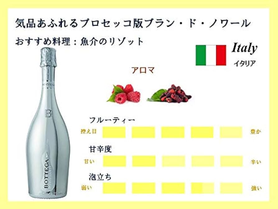 Bottega モスカートペタロ 3本セット 新品 送料無料 BOTTEGA ボッテガ スパークリングワイン3本 750ml